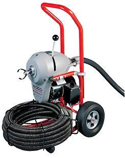Прочистная машина для трубопроводов и канализаций Ridgid K-1500