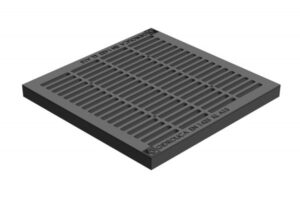 Решетка водоприемная пластиковая 390х390х35мм