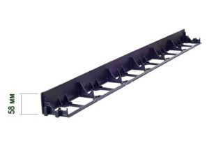 Пластиковый бордюр 78мм, длина 1м