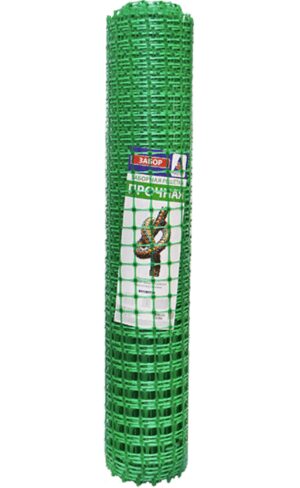 Заборная решетка пластиковая ЗР-45  2*20 м (зеленая)