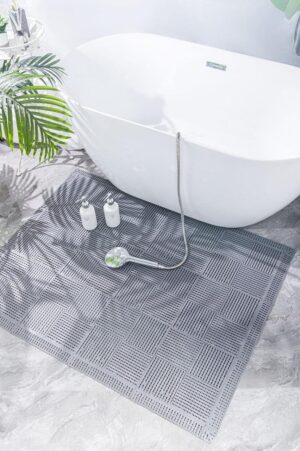 Противоскользящее модульное покрытие  300*300*10мм, серый