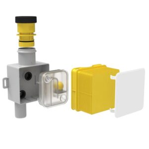 Встроенный сифон для кондиционеров с разрывом струи