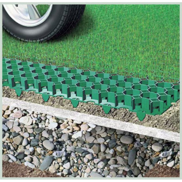 Решетка газонная РГ-70.40.3,2 пластиковая черная — изображение 2