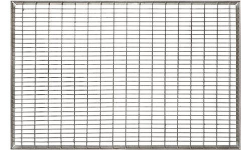 Решетка придверная стальная оцинкованная 390х590мм — изображение 2