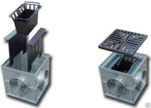 Дождеприемник пластиковый 30х30х30см