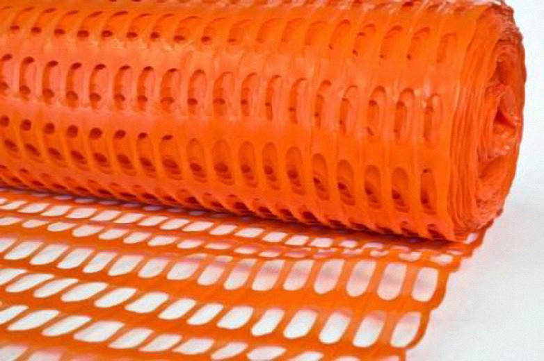 СЕТКА ОГРАДИТЕЛЬНАЯ СИГНАЛЬНАЯ 50м 100гр — изображение 2